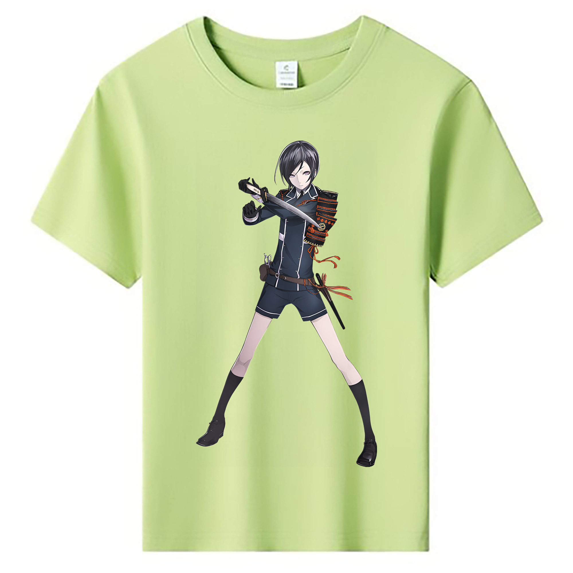 （画像用） 刀剣乱舞 Touken Ranbu 綿100％キッズTシャツ（フロントプリント）